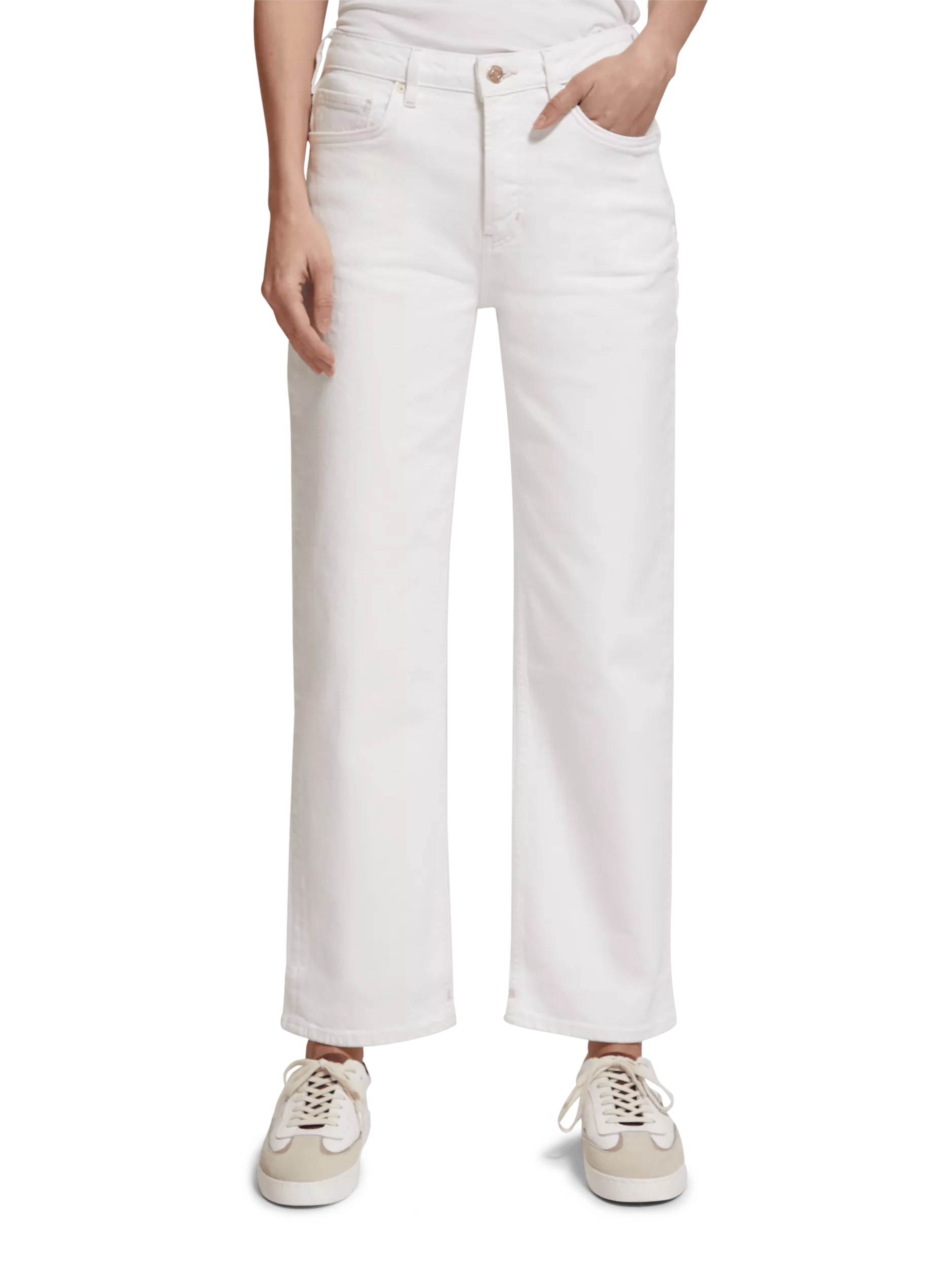 Scotch & Soda The Sky High-Rise Jeans mit geradem Bein FIT-CRP