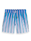 Scotch & Soda Striped magic swim shorts FNT