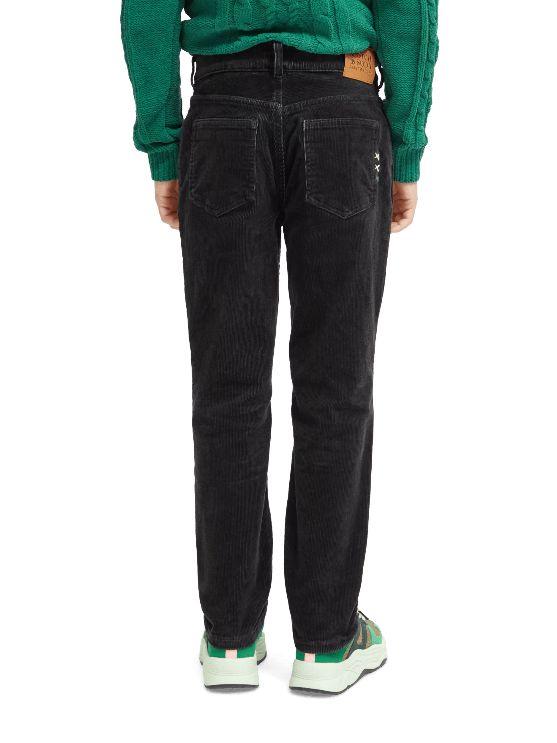 Scotch & Soda Dean loose tapered jeans in corduroy colours MDL-BCK
