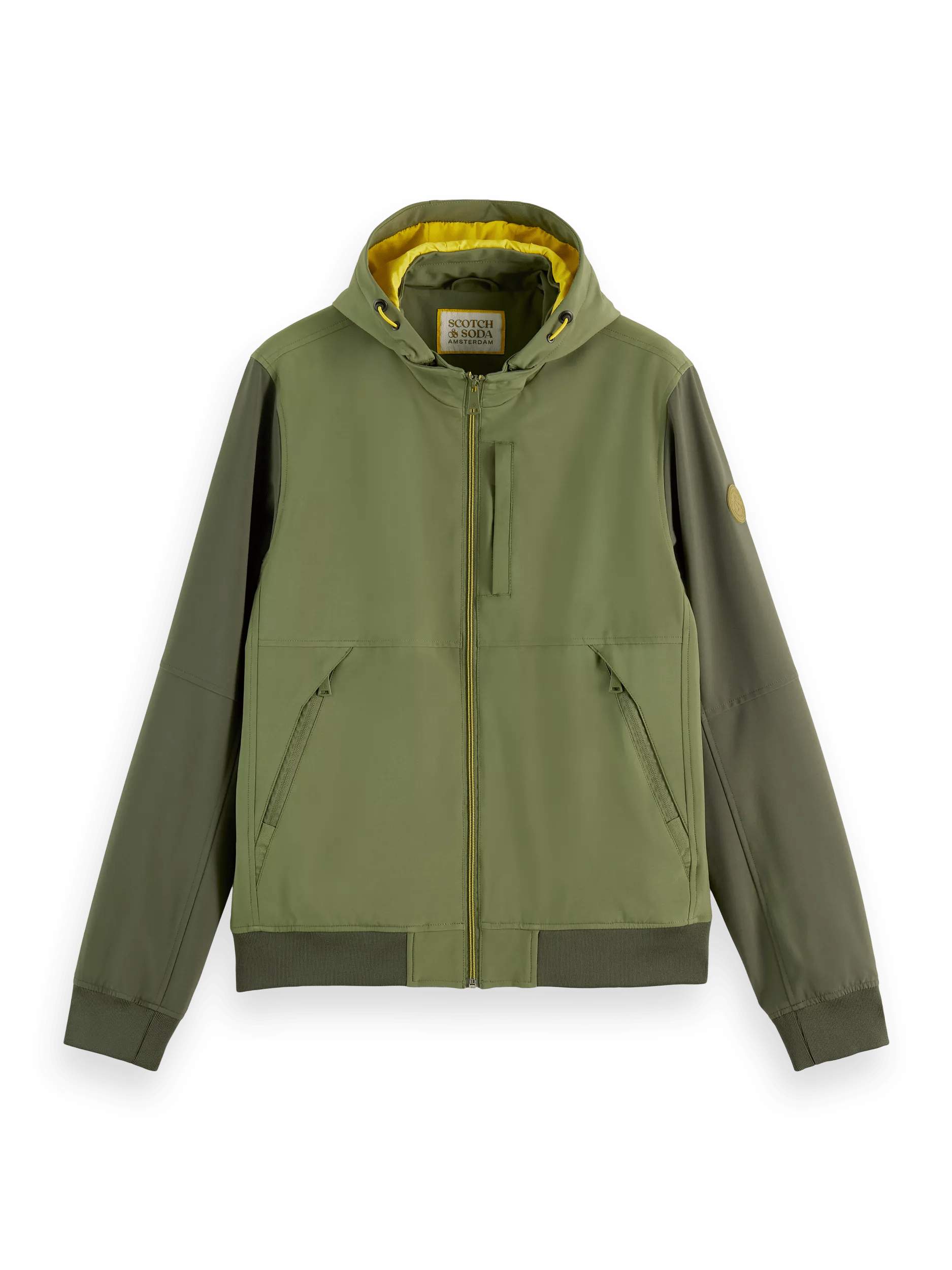 Scotch & Soda Hooded water-repellent jacket FNT
