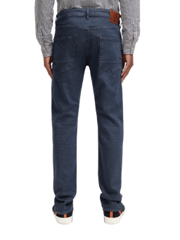 Scotch & Soda Ralston regular slim jeans  – Blauw Burn MDL-BCK