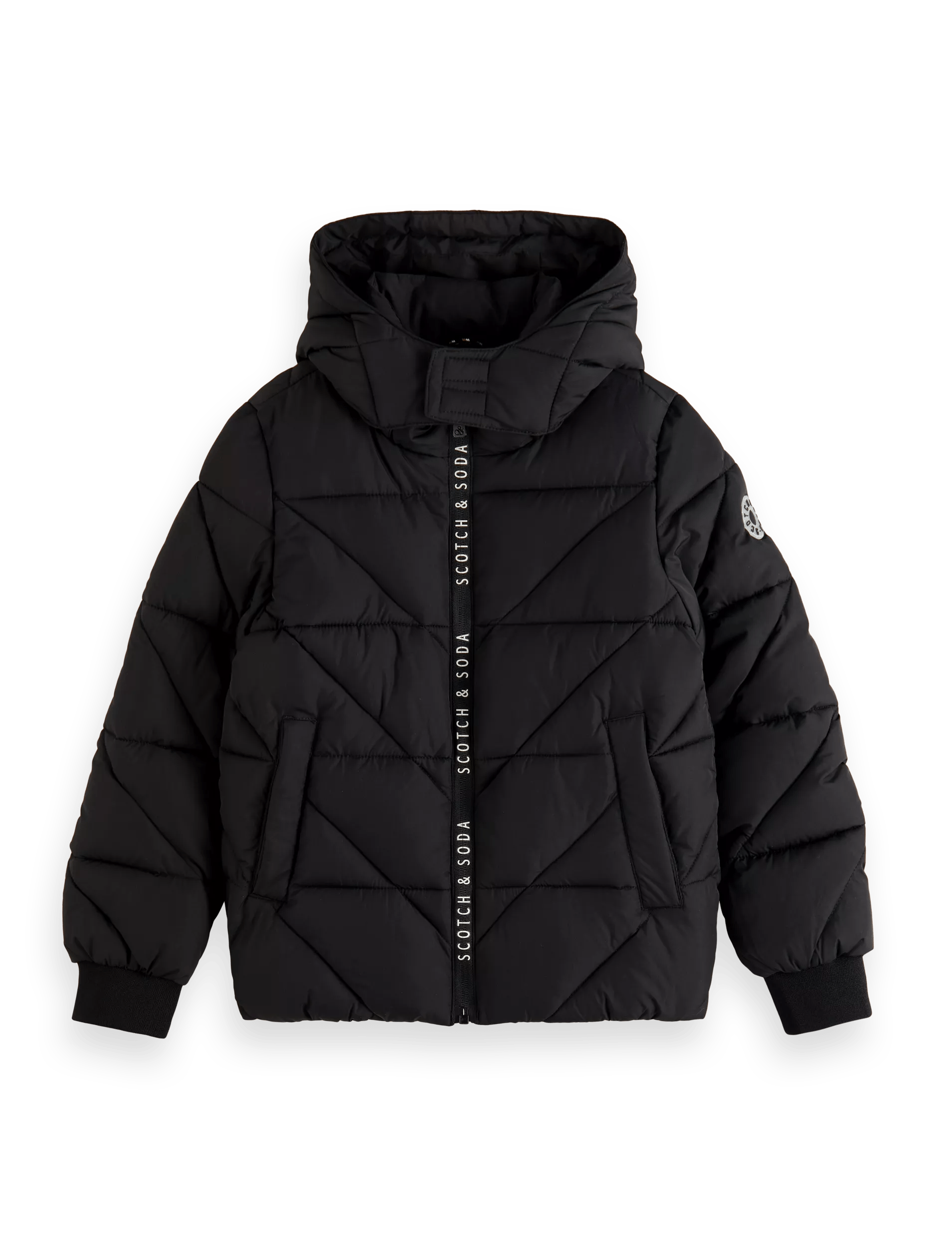 Scotch & Soda Water-repellent hooded jacket FNT