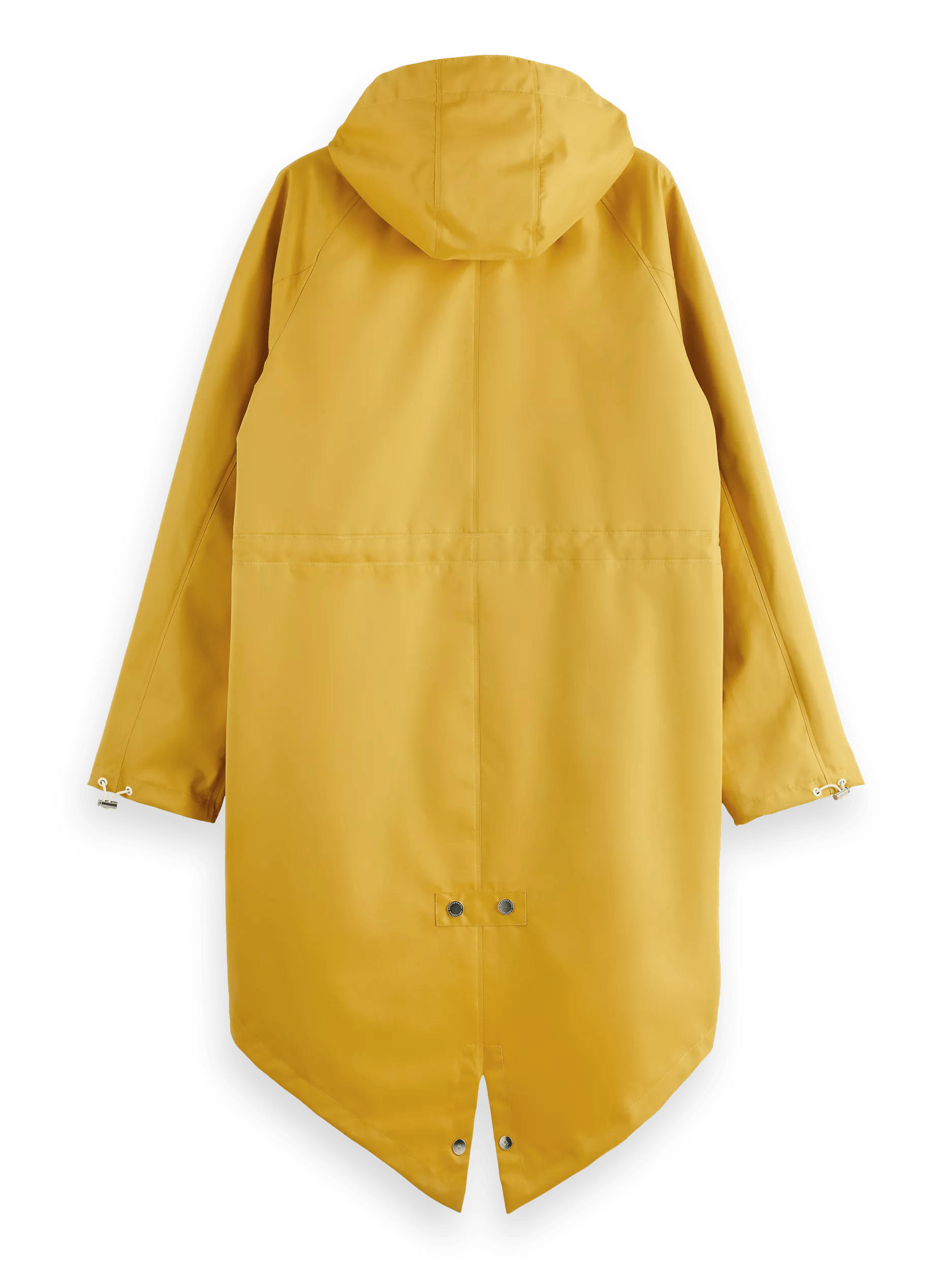Oversized parka raincoat