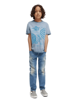 Scotch & Soda Relaxed fit artwork T-shirt MDL-FNT
