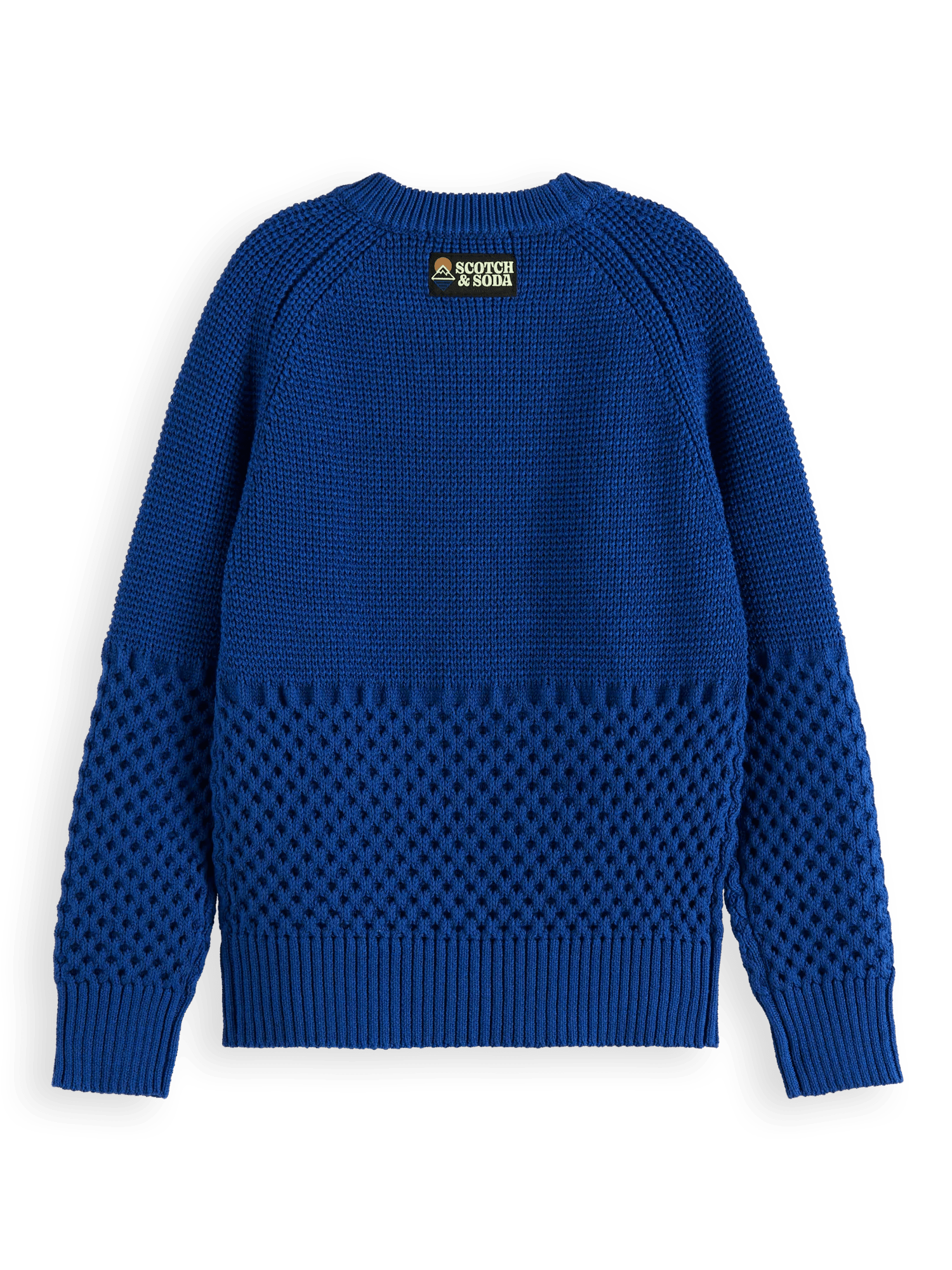 Scotch & Soda Cable knit sweater BCK