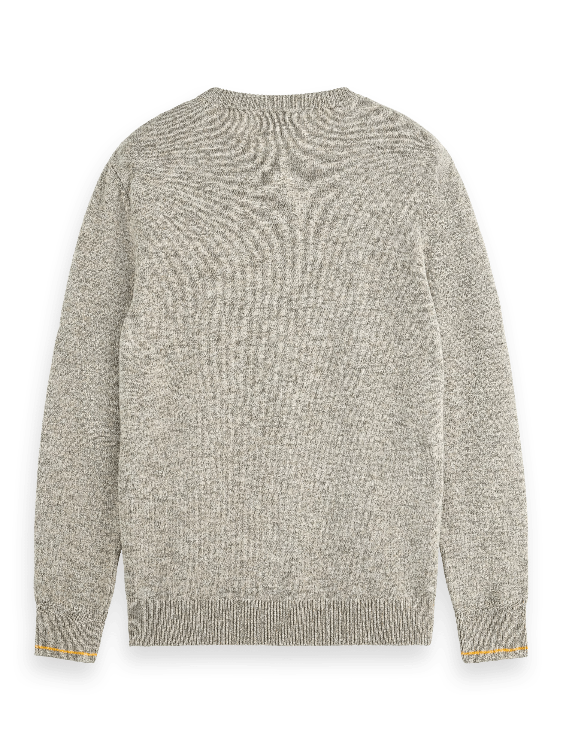 Scotch & Soda Melange crewneck sweater BCK