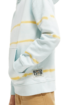 Scotch & Soda Organic cotton tie-dye hoodie NHD-DTL1
