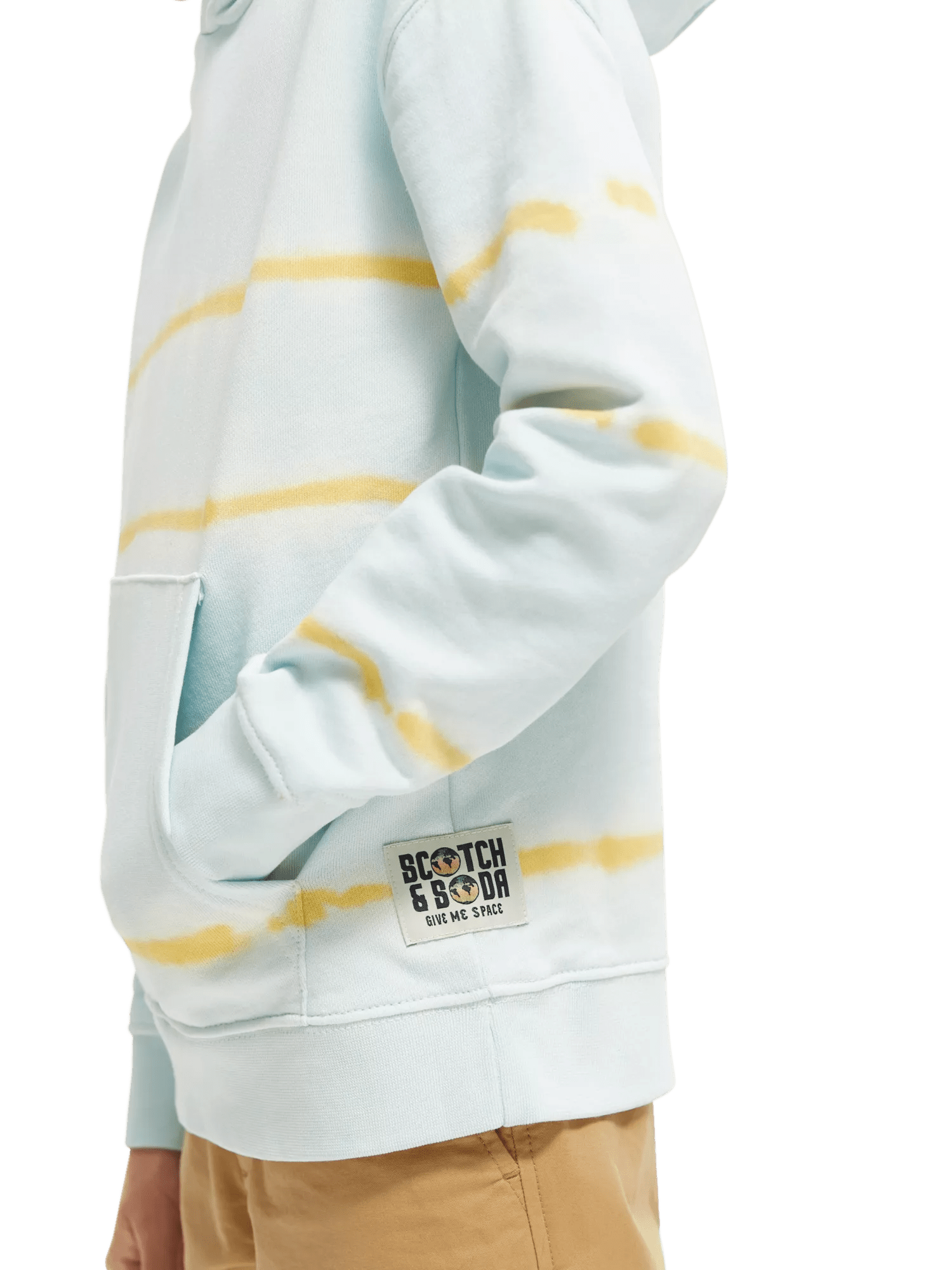 Scotch & Soda Organic cotton tie-dye hoodie NHD-DTL1