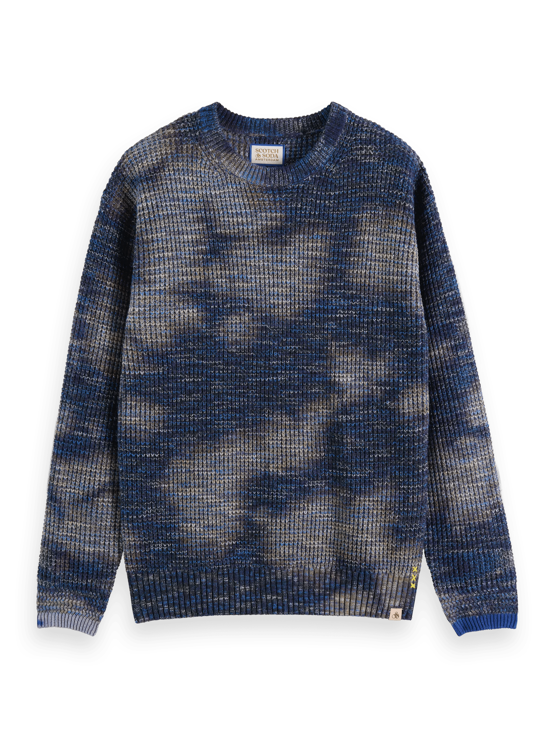 Scotch & Soda Waffle-knitted pullover sweater FNT