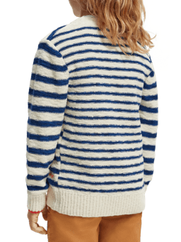 Scotch & Soda Yarn-dyed stripe pullover NHD-BCK
