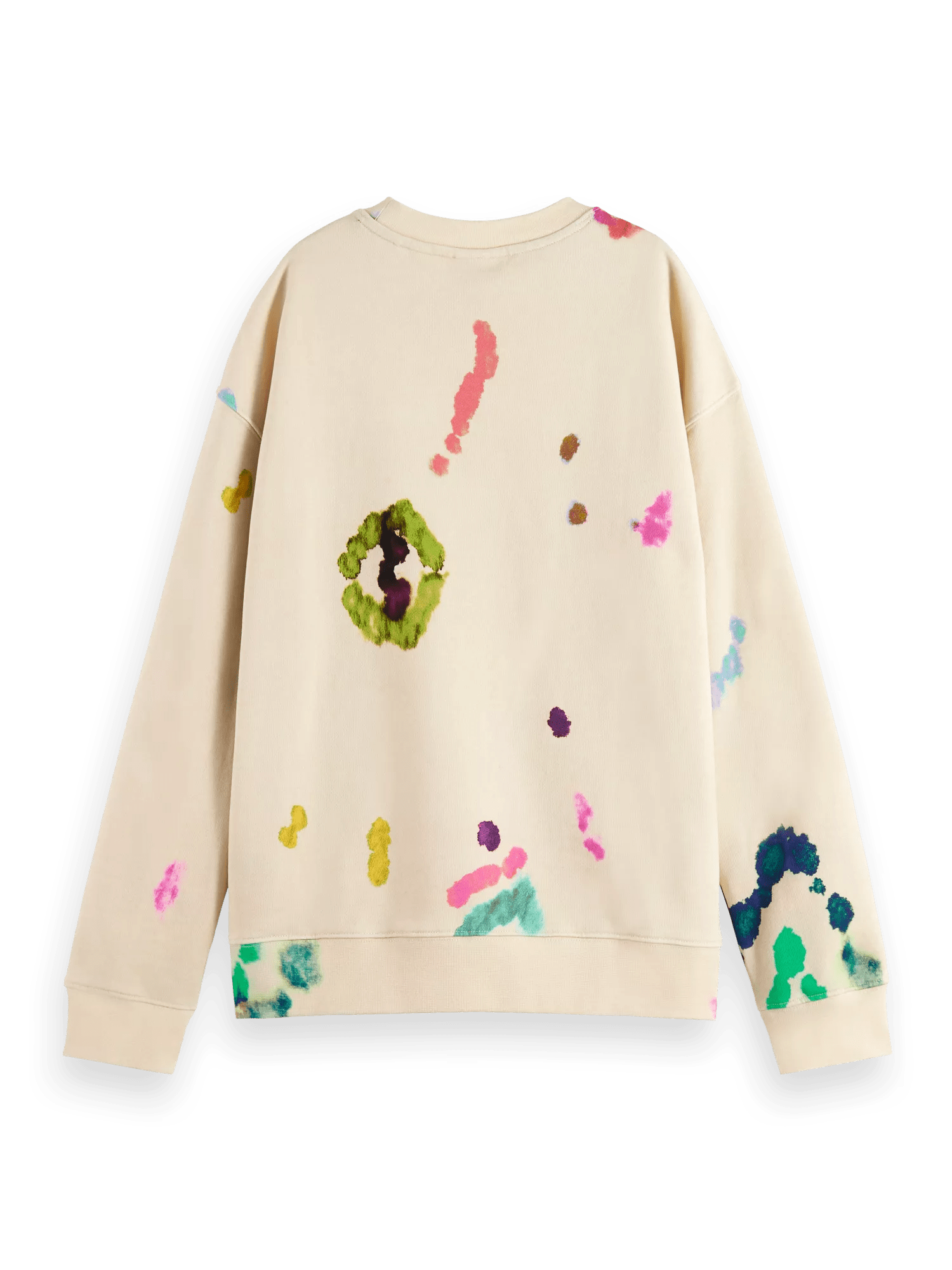 Scotch & Soda Painted galaxy sweatshirt BCK