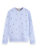 Scotch & Soda Regular fit embroidered sweatshirt MDL-CRP