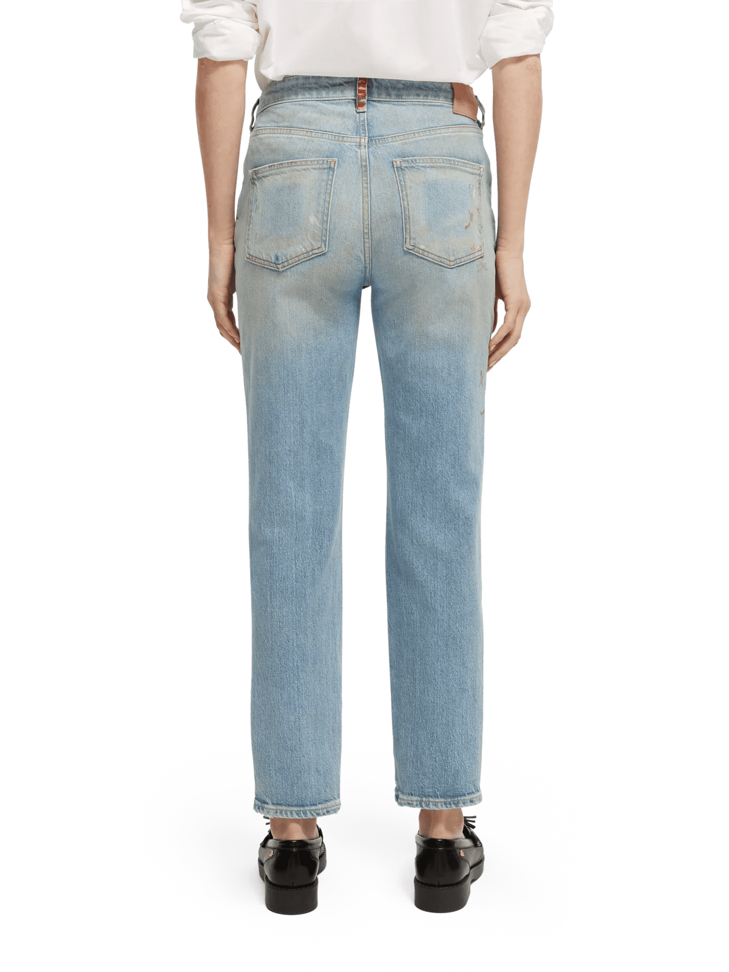 Scotch & Soda High Five high-rise slim fit jeans NHD-BCK