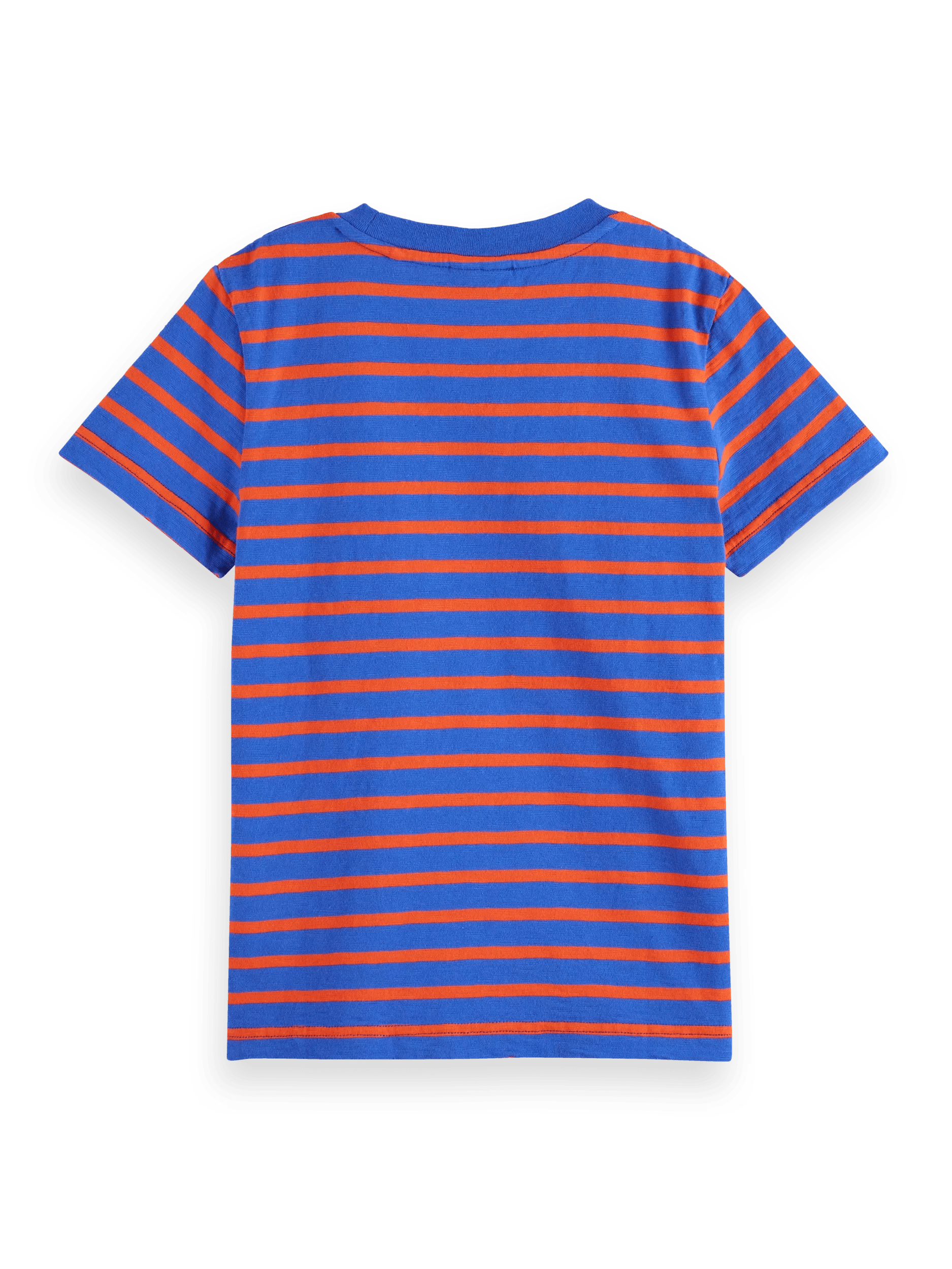 Scotch & Soda Relaxed-fit Yarn-dyed stripe T-shirt BCK