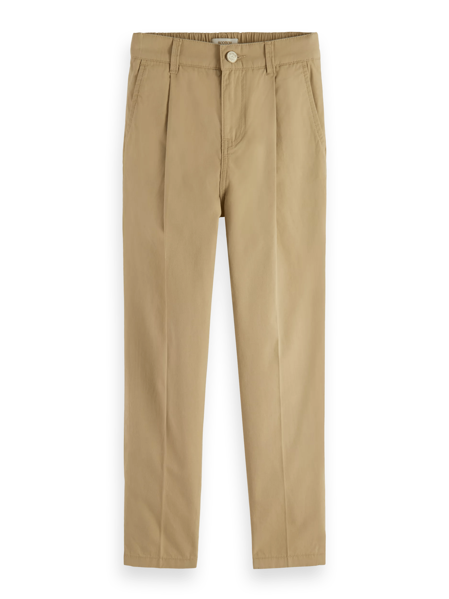 Scotch & Soda Elasticated loose tapered-fit chino FNT