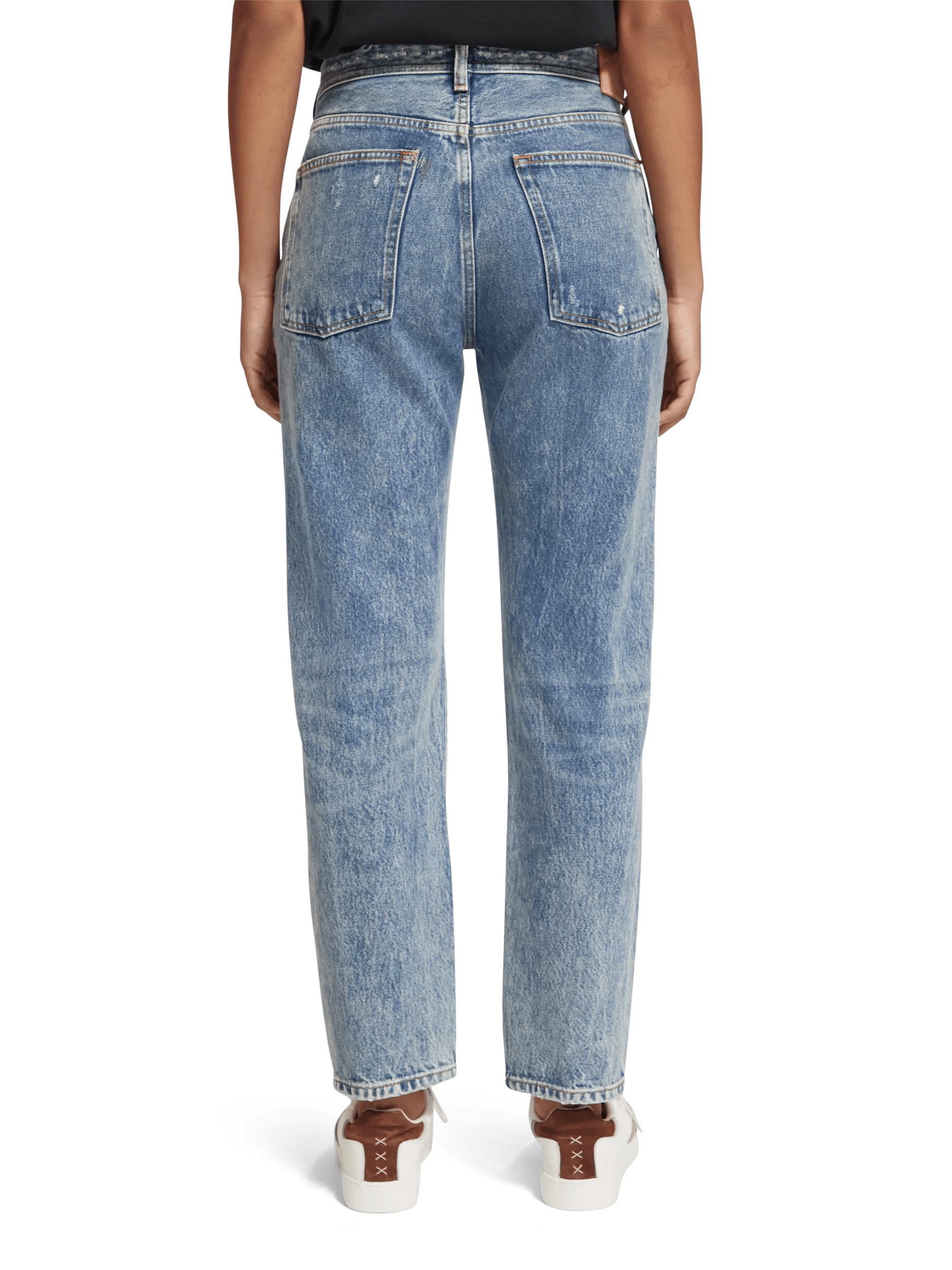 Scotch & Soda De Buzz mid-rise boyfriend fit jeans FIT-BCK