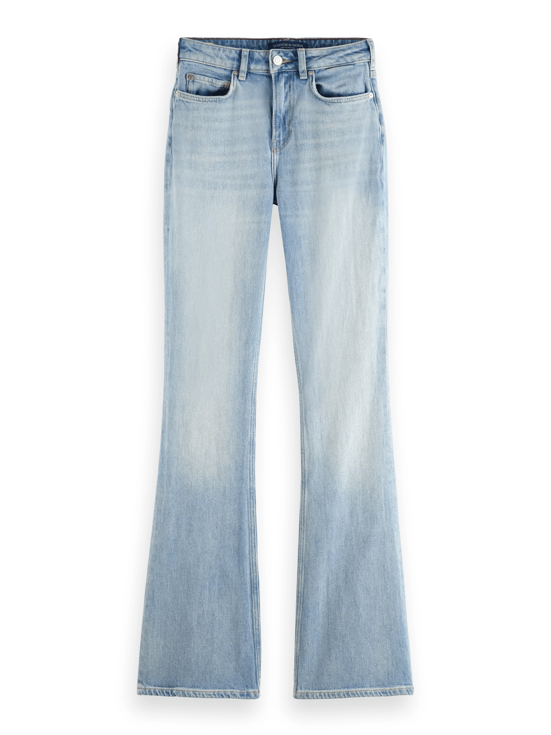 Scotch & Soda The Charm high-rise flared jeans FNT