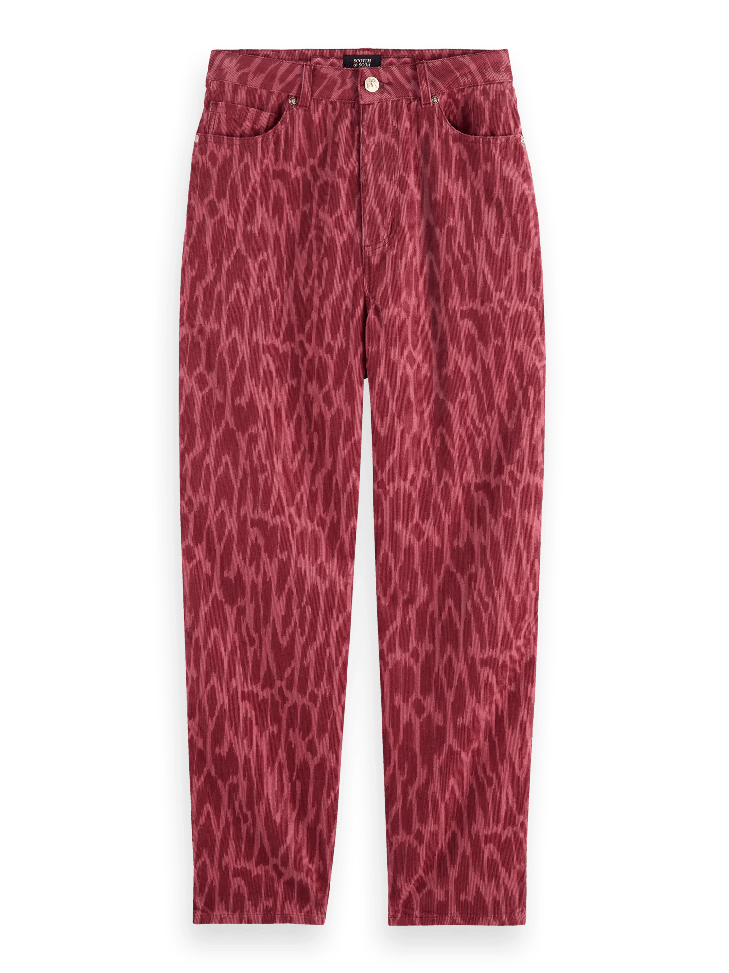 Scotch & Soda The Tide balloon fit corduroy trousers FNT