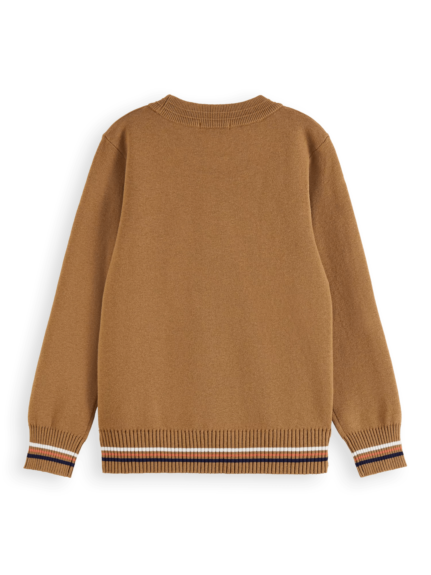 Scotch & Soda Knitted crewneck sweater BCK