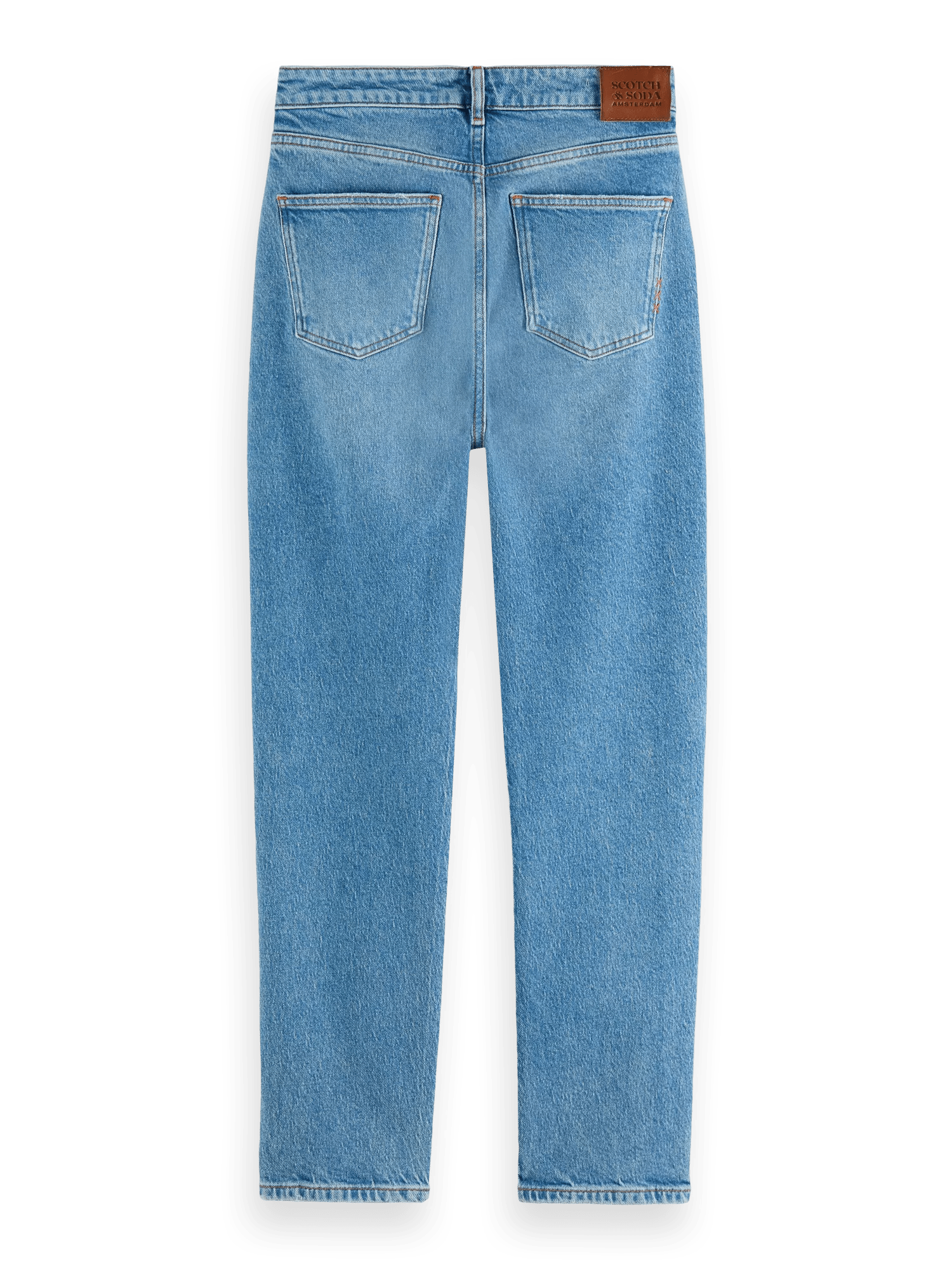 Scotch & Soda High Five high-rise slim fit jeans BCK