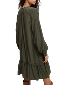 Scotch & Soda Easy-fit jurk met lange mouwen NHD-SDE