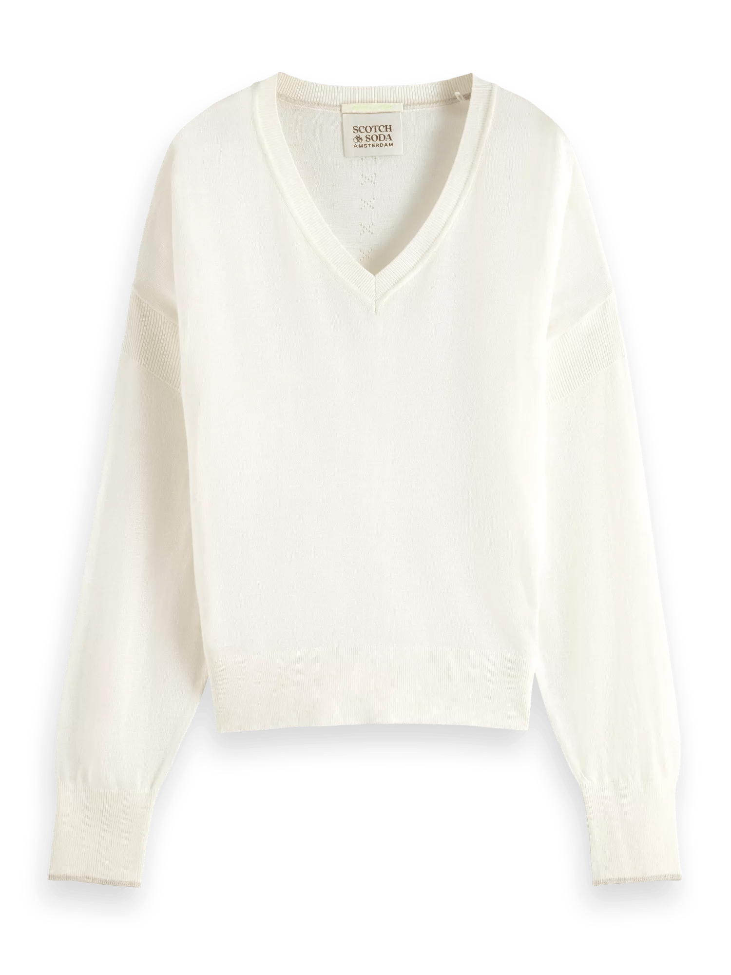 Scotch & Soda Relaxed fit V-neck sweater FNT