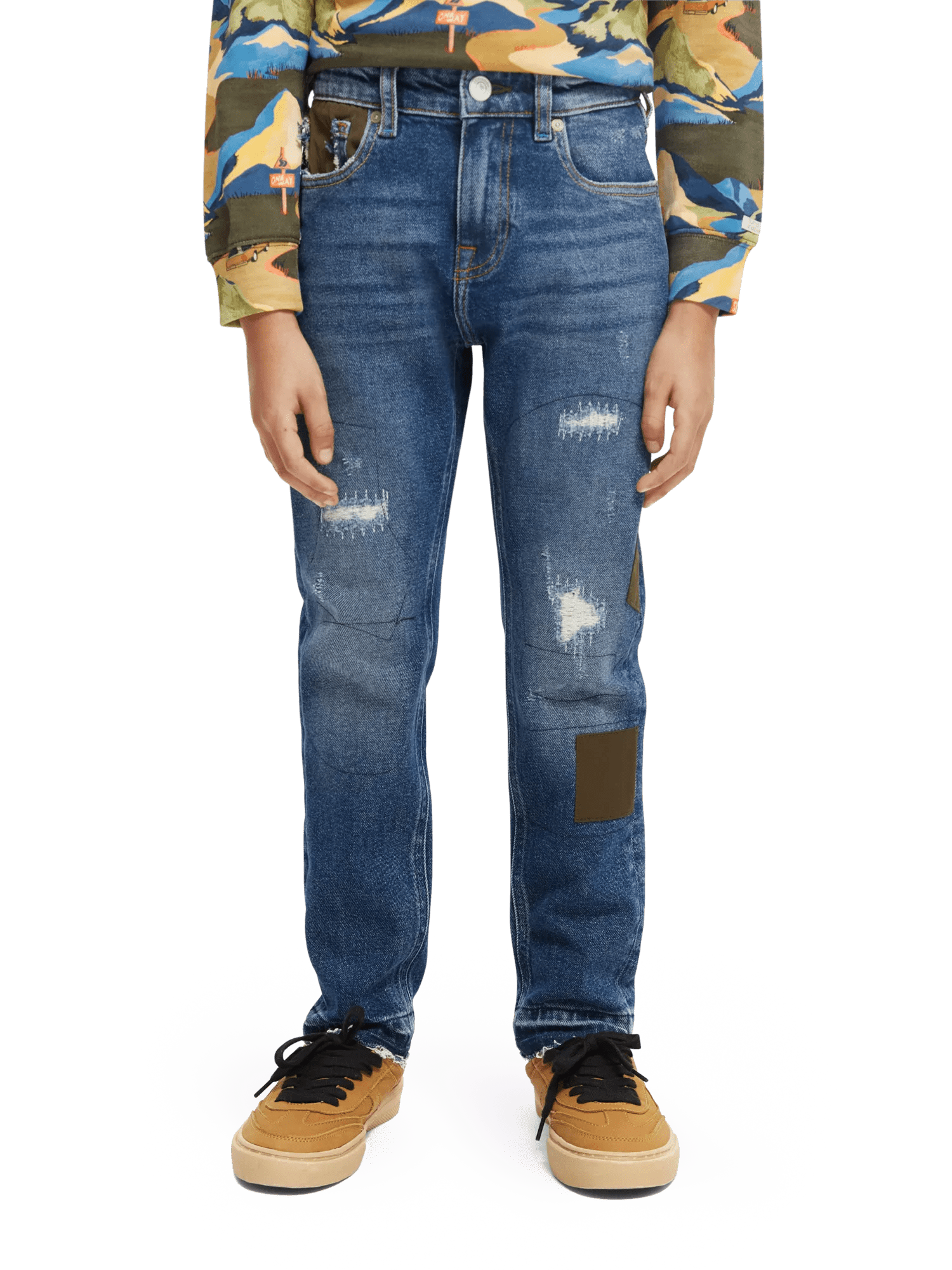 Scotch & Soda The Dean loose tapered-fit jeans NHD-CRP