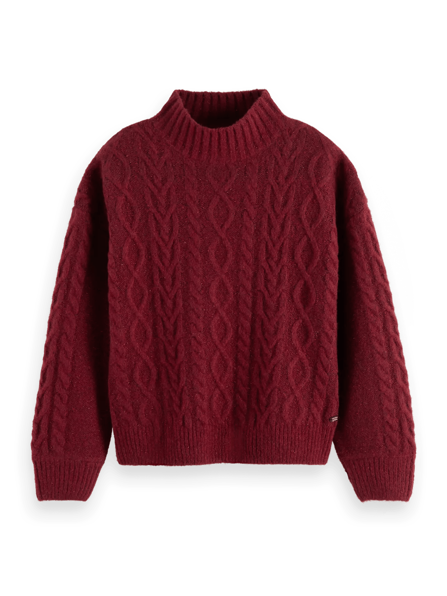 Scotch & Soda Wool-blended knitted turtleneck sweater FNT
