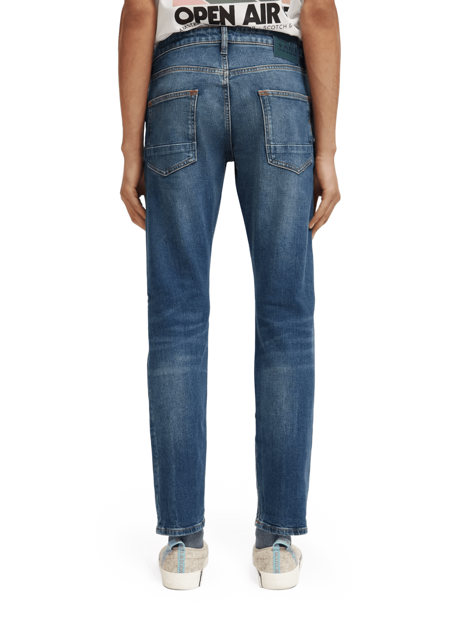 Scotch & Soda Seasonal Essentials Ralston slim jeans — New Starter MDL-BCK
