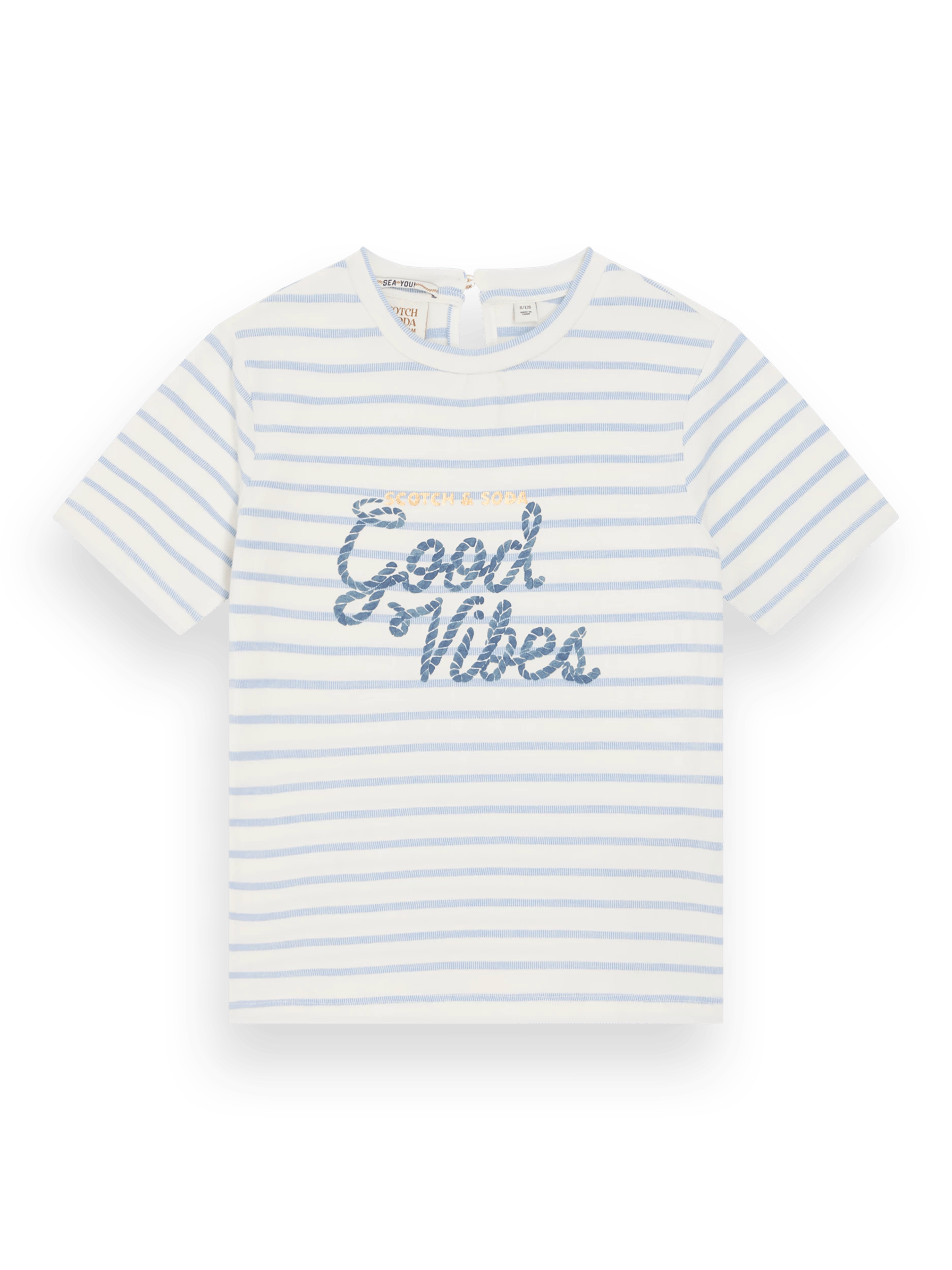 Scotch & Soda Relaxed fit T-shirt with knot detail FNT