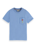 Scotch & Soda Regular fit embroidered chest pocket T-shirt FNT