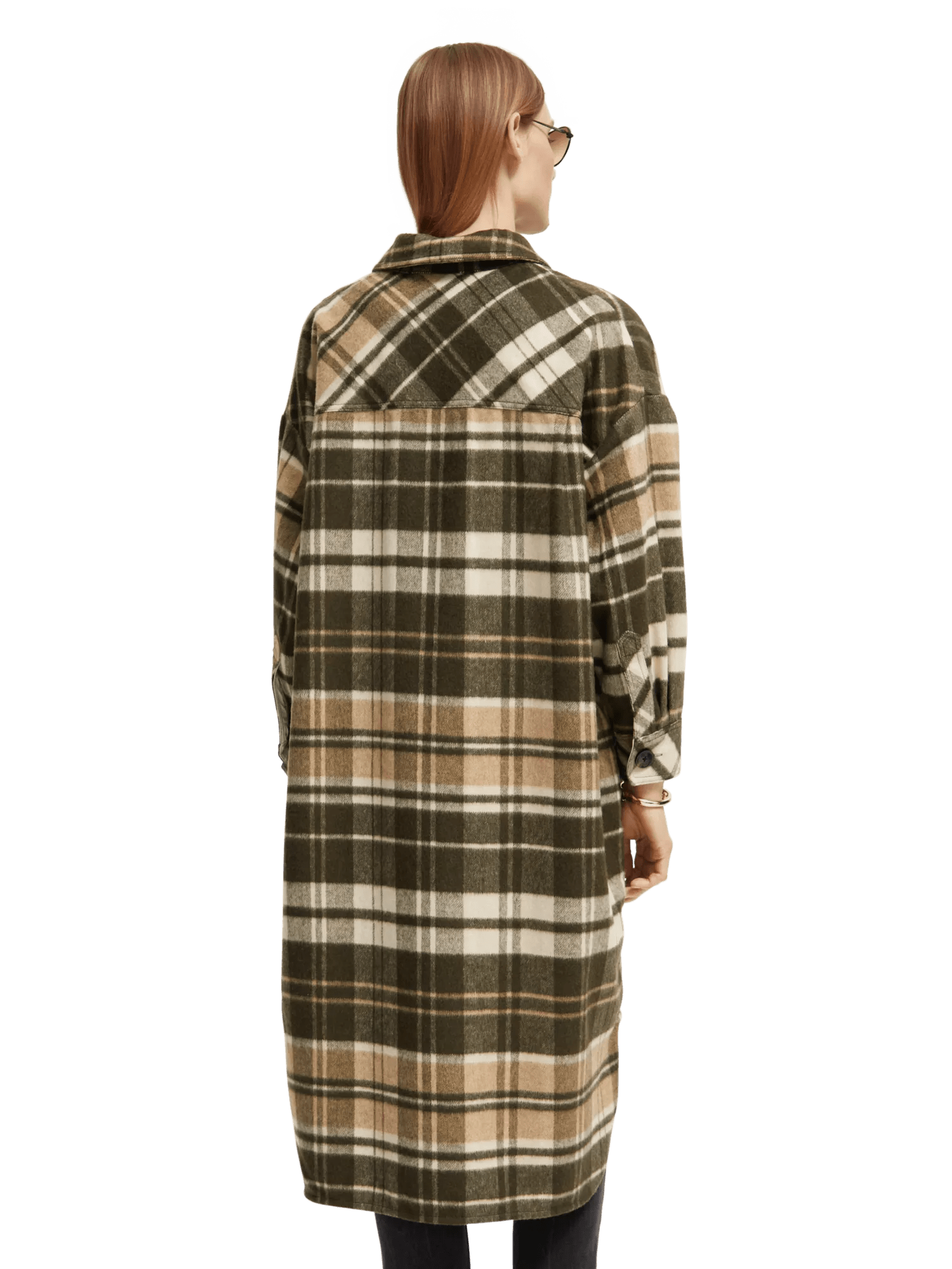 Scotch & Soda Checked wool-blended jacket MDL-BCK