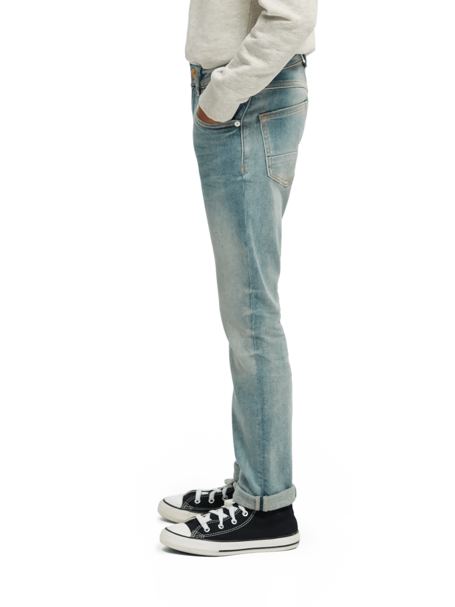 Scotch & Soda The Singel slim tapered jeans —  Cut the grass NHD-SDE