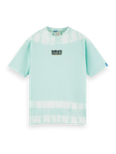 Scotch & Soda „Tie-Dye“-T-Shirt aus Bio-Material mit Artwork NHD-CRP