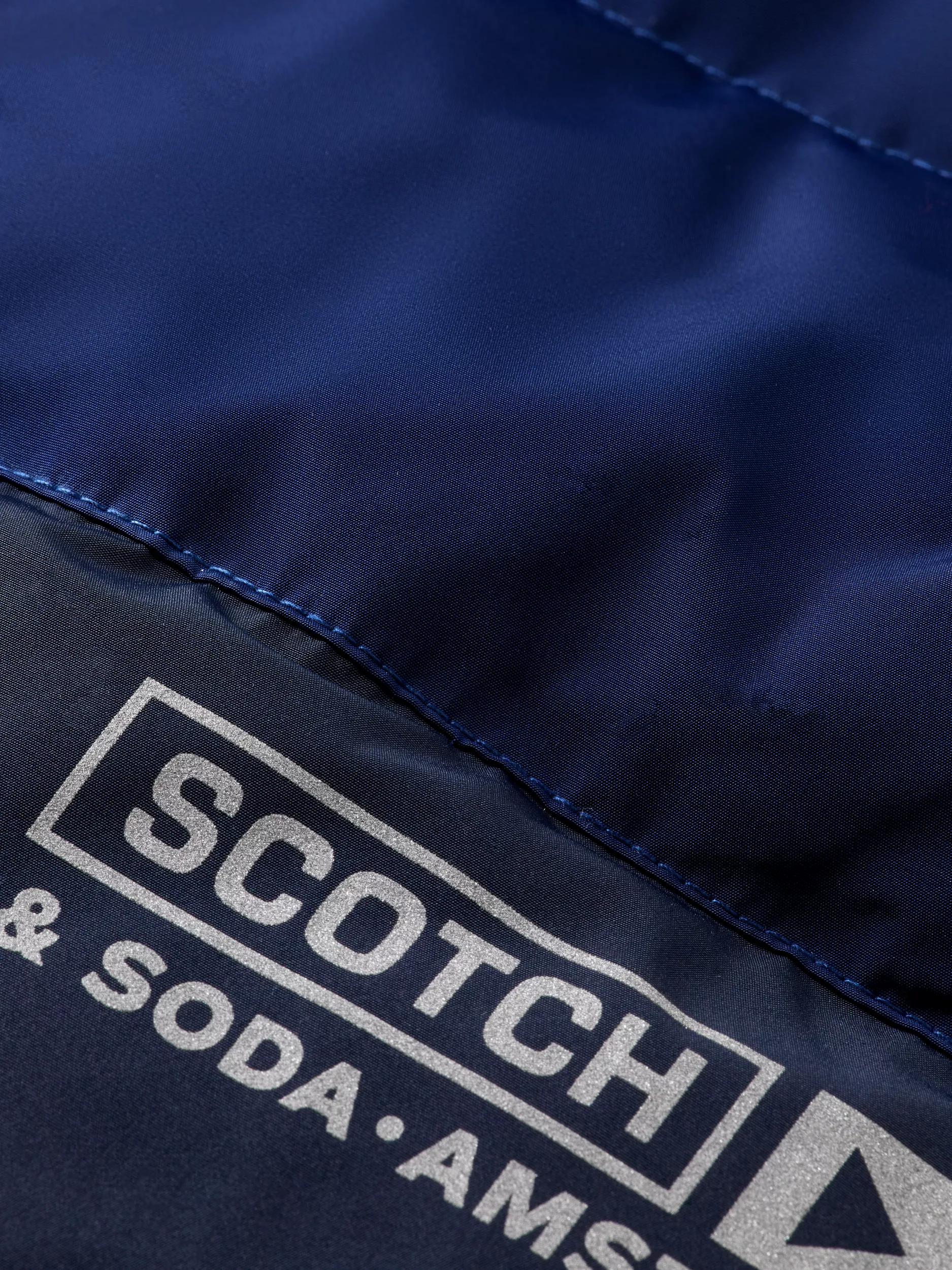 Scotch & Soda Mid-length water repellent padded jacket DTL6