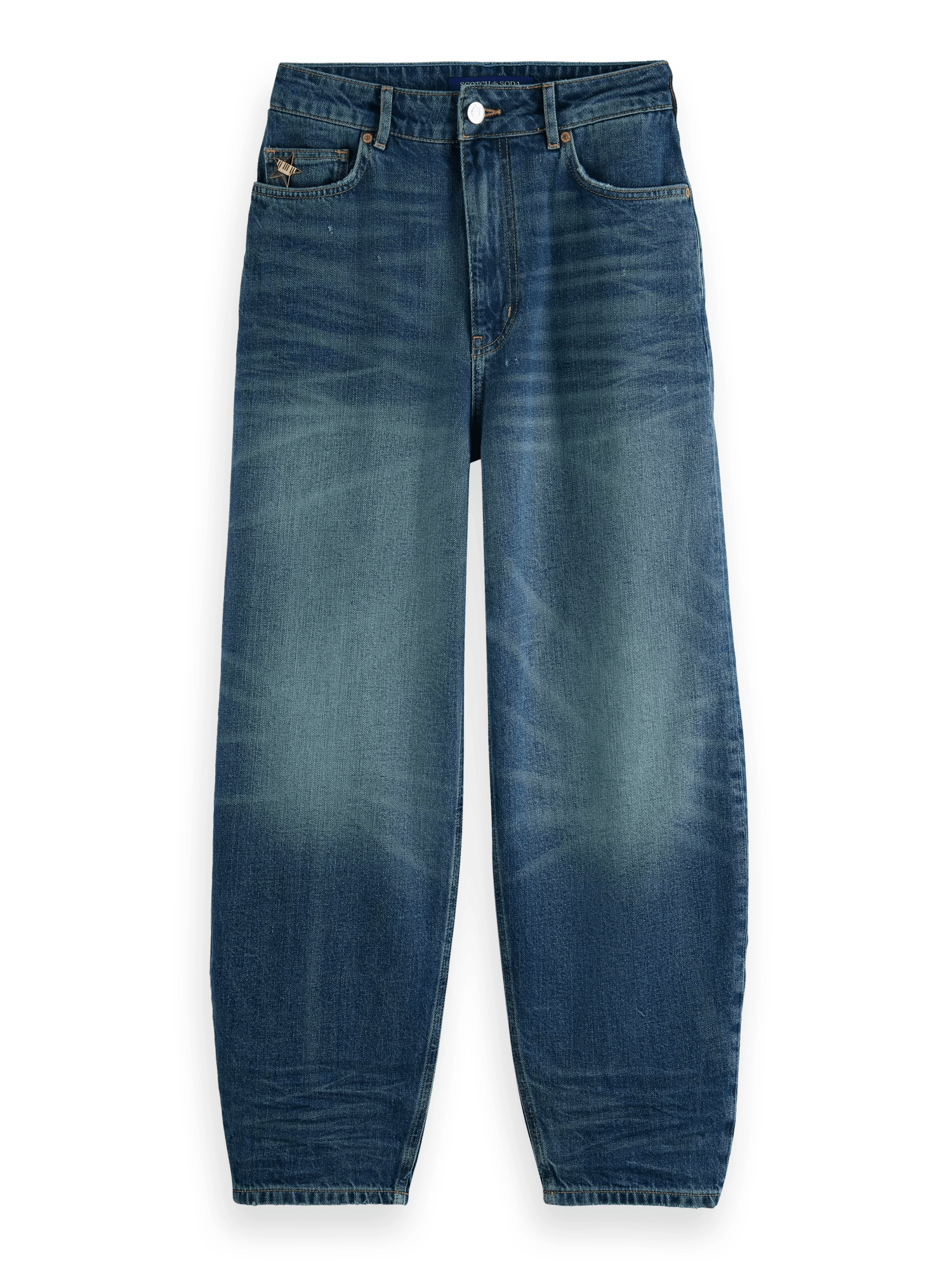 Scotch & Soda The Tide high-rise balloon fit jeans FNT