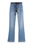 Scotch & Soda The Charm high-rise classic flared jeans FIT-CRP