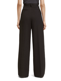 The Rose high-rise wide-leg trousers