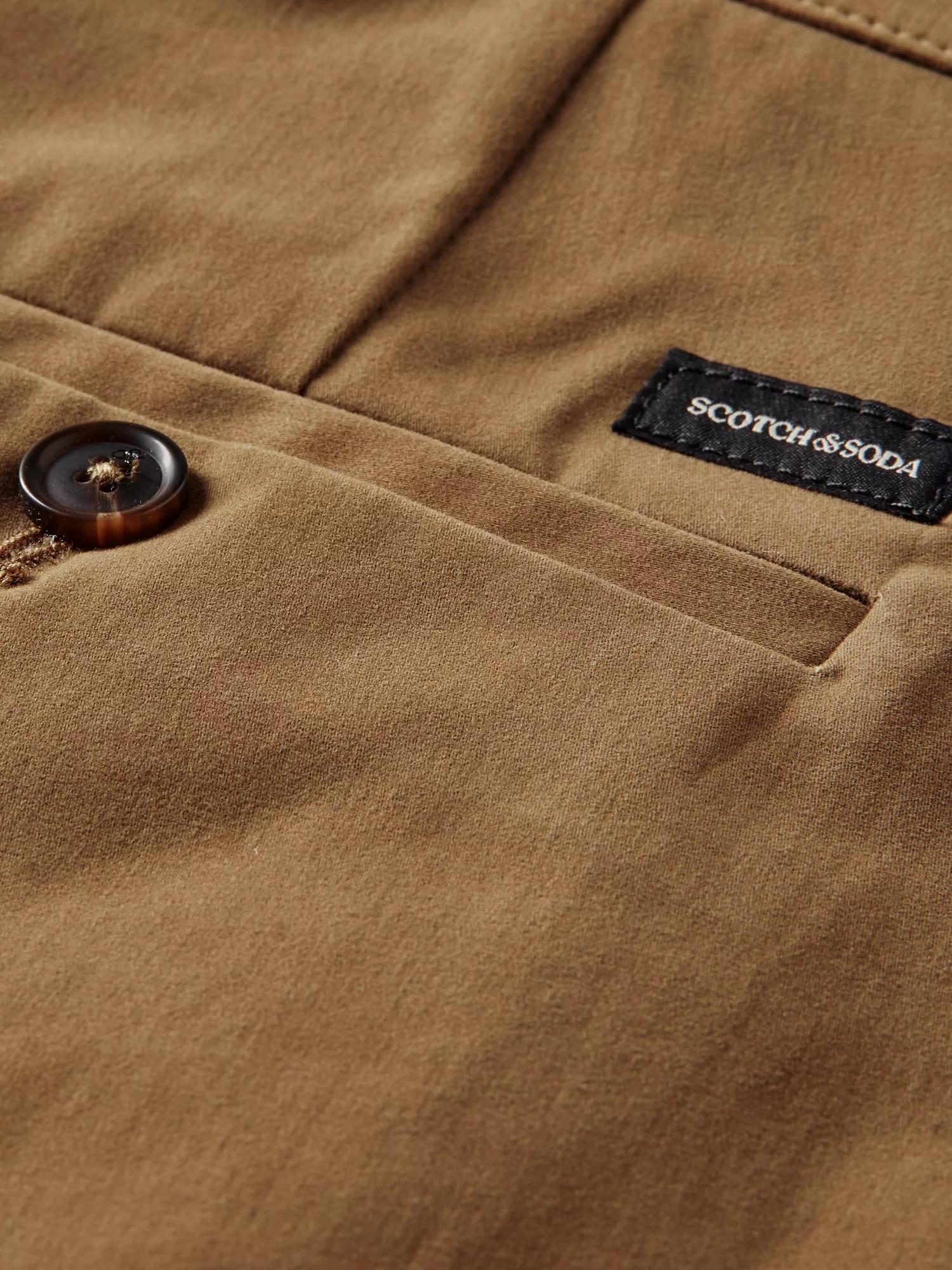 Scotch & Soda Pantalon en coton à pinces avec détail à la taille DTL6