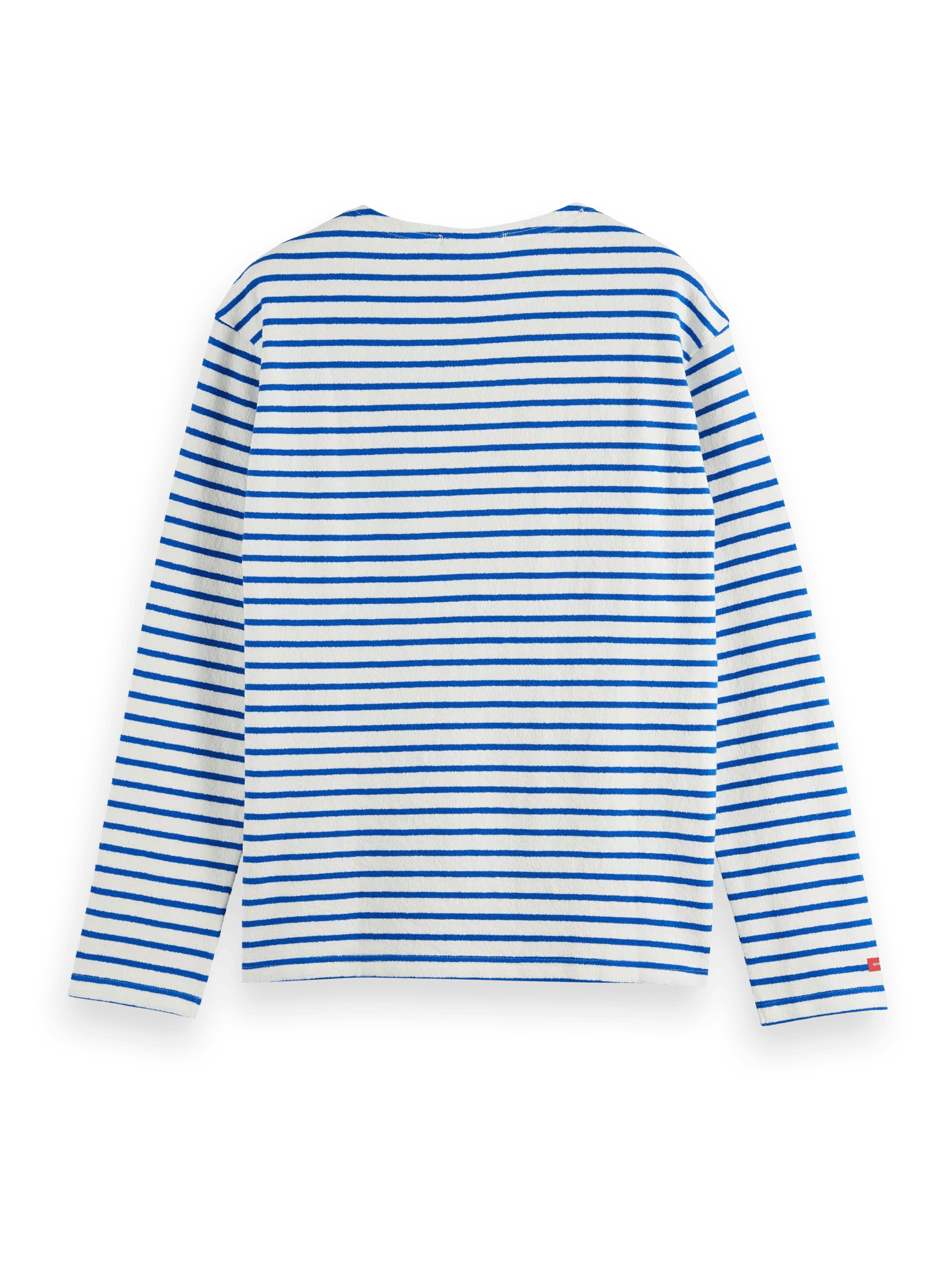 Scotch & Soda Relaxed fit striped long-sleeved T-shirt BCK