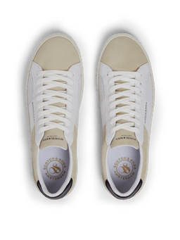 Scotch & Soda Plakka leather & suede sneaker TOP