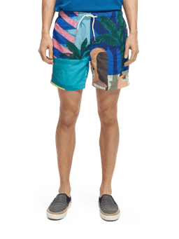 Scotch & Soda Mid length - Placement Printed swimshort NHD-CRP