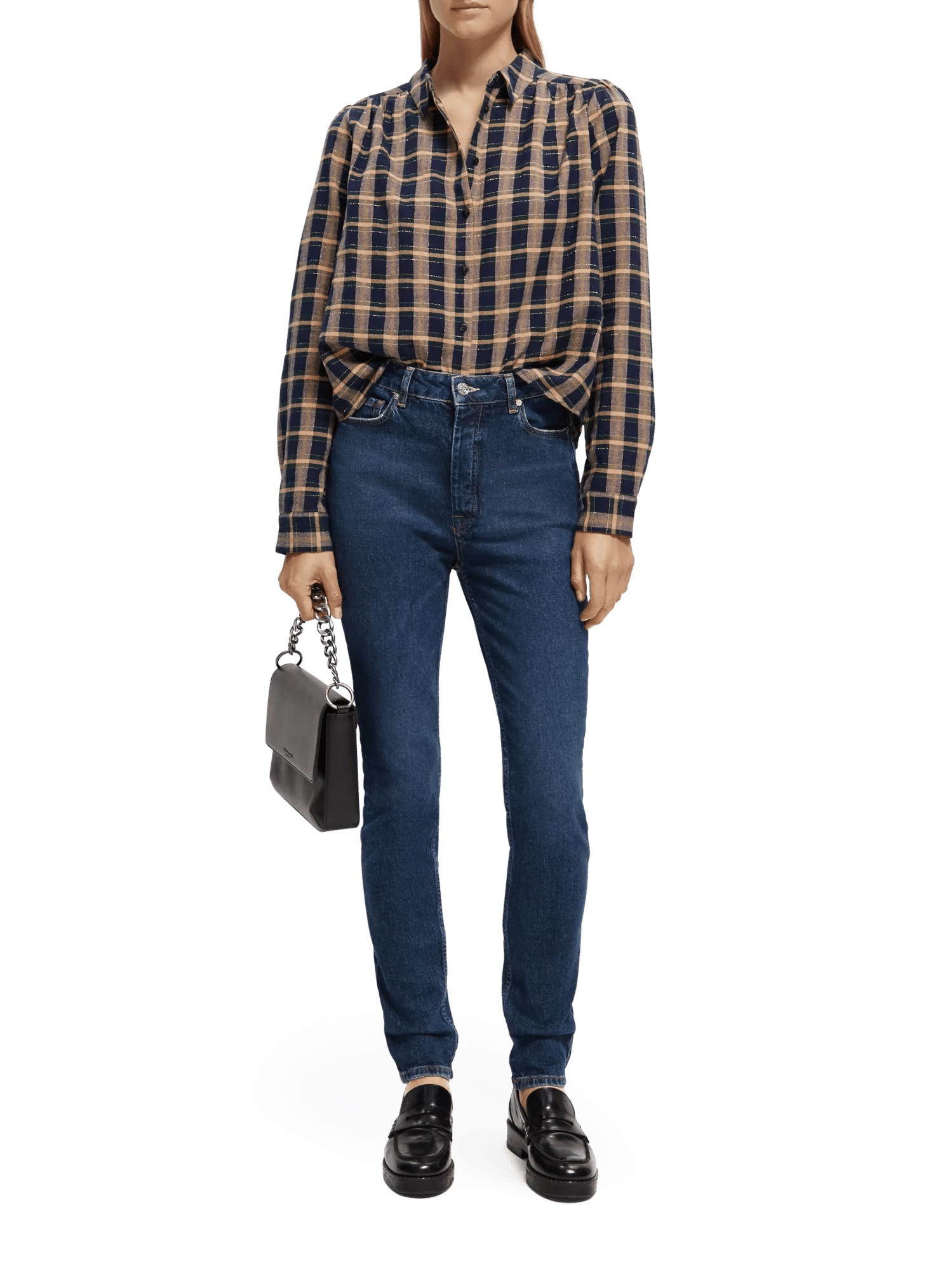 Scotch & Soda De Line high-rise skinny fit jeans NHD-FNT