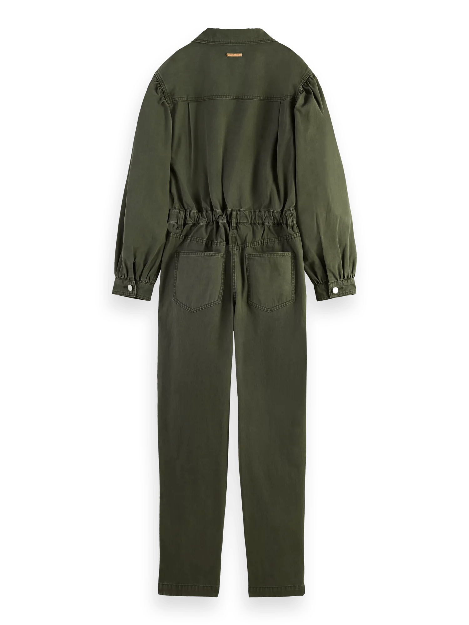 Scotch & Soda Organic space inspired garment-dyed jumpsuit BCK