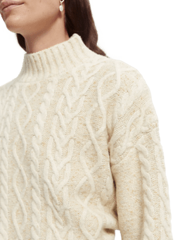 Scotch & Soda Wool-blended knitted turtleneck sweater NHD-DTL1