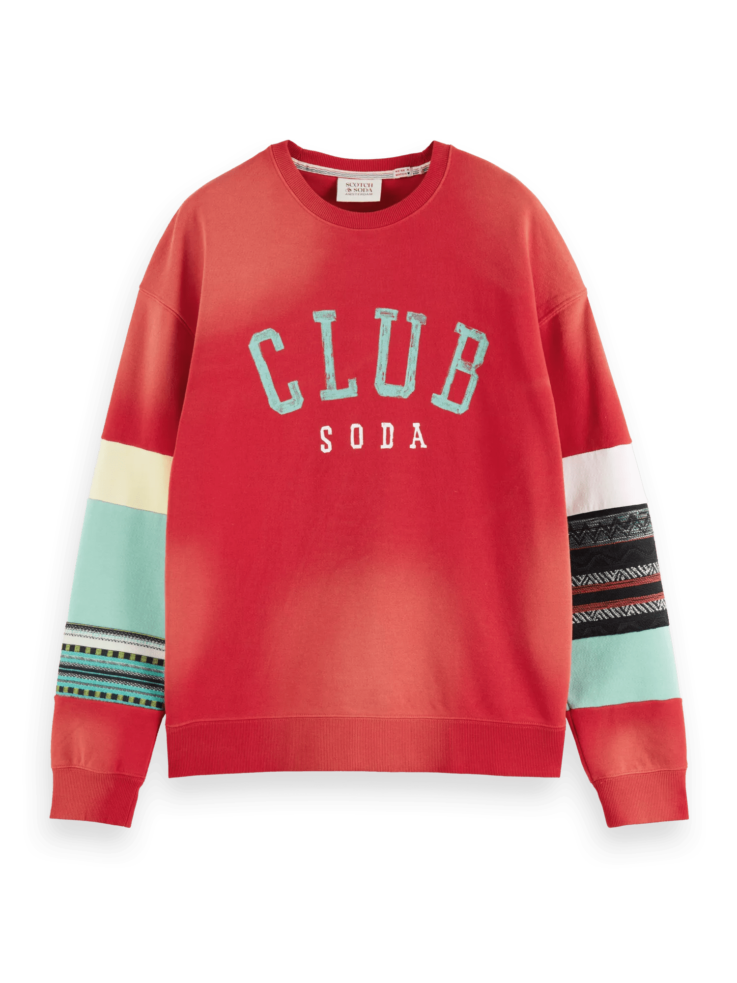 Scotch & Soda Relaxed fit embroidered sweatshirt FNT