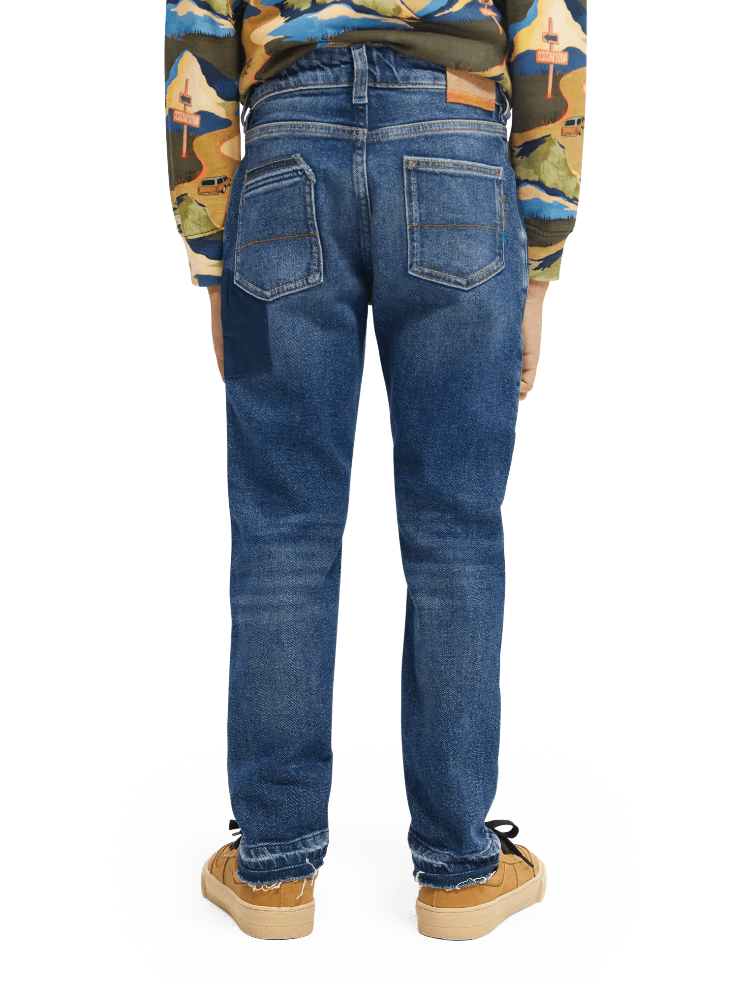 Scotch & Soda The Dean loose tapered-fit jeans NHD-BCK