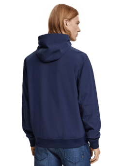 Scotch & Soda Hooded water-repellent jacket MDL-BCK