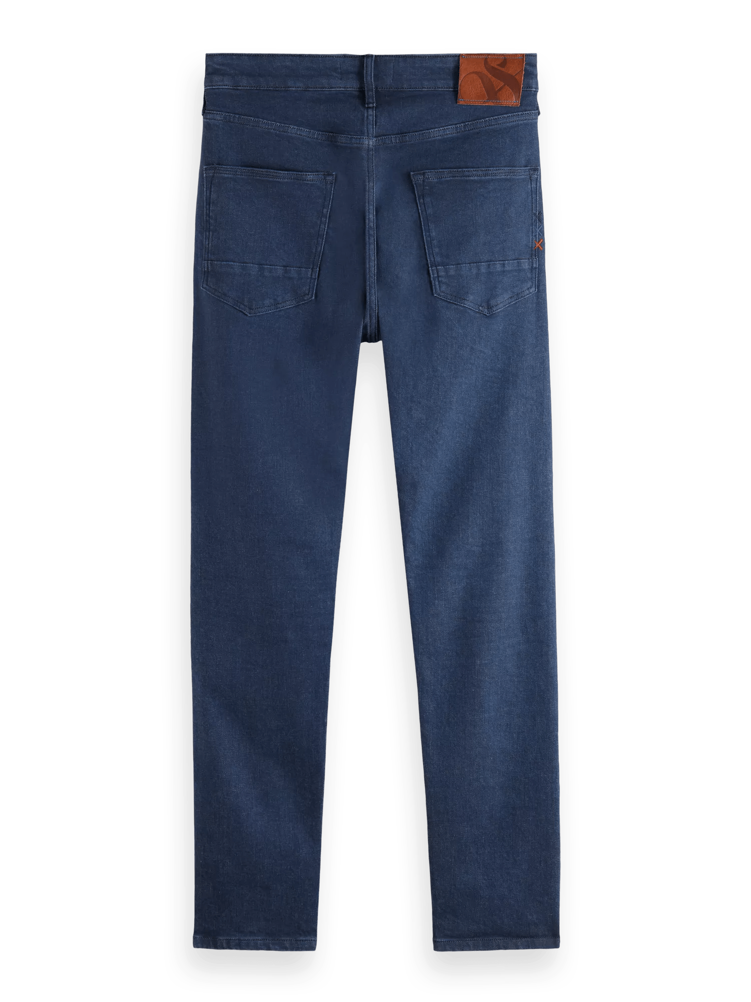 Scotch & Soda Ralston regular slim jeans  – Blauw Burn BCK