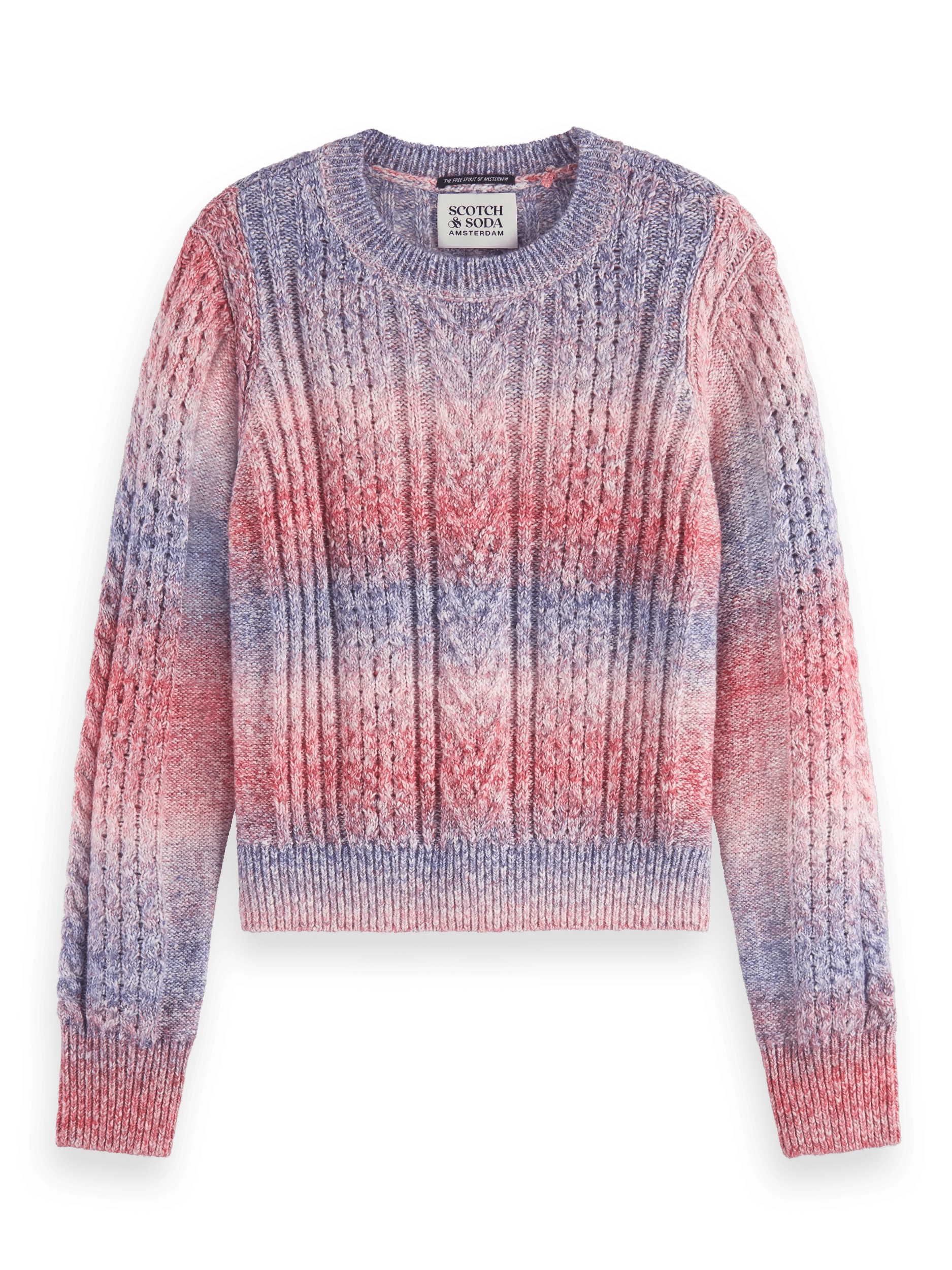 Scotch & Soda Cable knitted sweater FNT